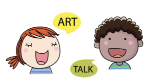 How To Talk To Your Child About Their Artworks Positively & Artfully, boy and girl face